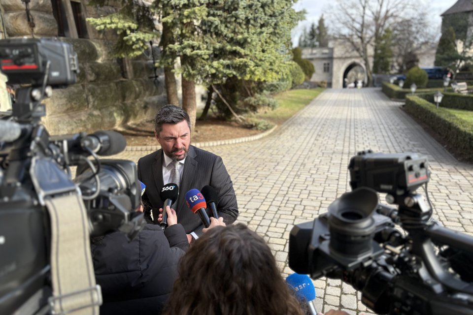 Na fotke je minister pôdohospodárstva a rozvoja vidieka Richard Takáč. | Foto: Trnavské rádio