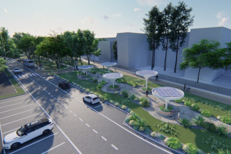 Smart huby poslúžia ako tienidlo, ale aj nabíjacie stanice. | Zdroj: Mesto Dunajská Streda