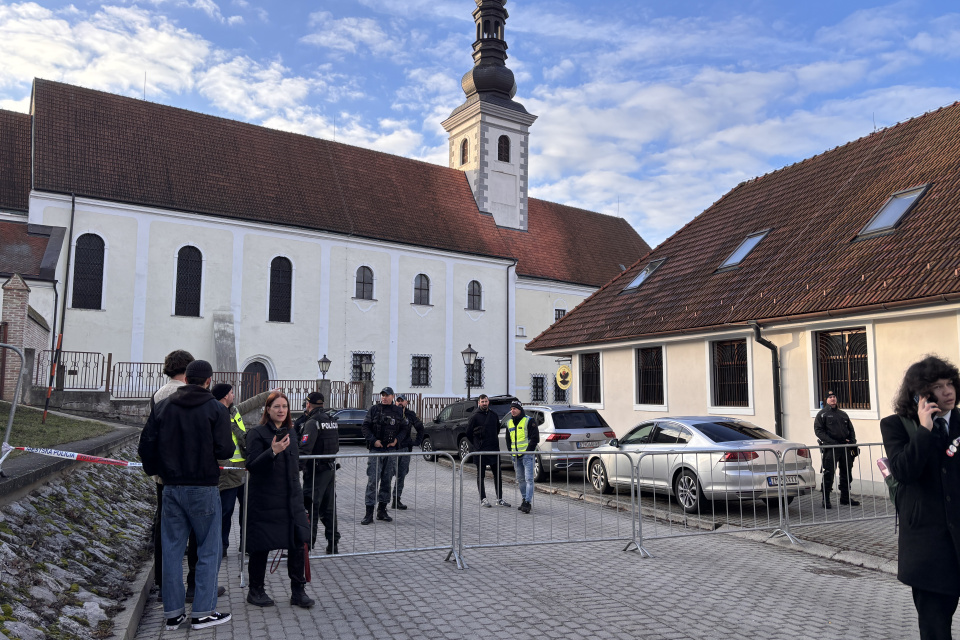 Na protest dohliadala aj polícia | Foto: Zuzana Benková, Trnavské rádio