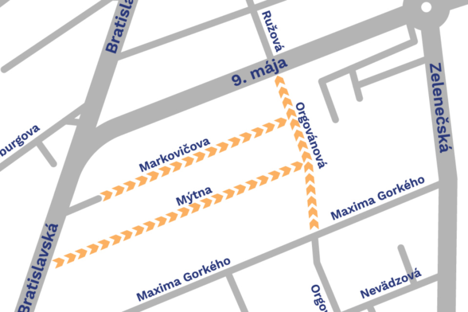 Legenda zmien na Tulipáne | Zdroj: Mesto Trnava