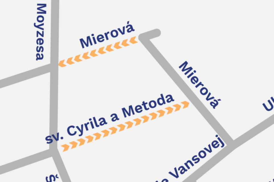 Legenda zmien v lokalite Špíglsál | Zdroj: Mesto Trnava