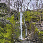 Hlbočiansky vodopád v plnej kráse z 27. februára 2026 | Foto: Zuzana Benková, Trnavské rádio