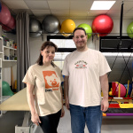 Fyzioterapeuti Soňa Krchnáková a Juraj Nozdrovický I Zdroj: Trnavské rádio 