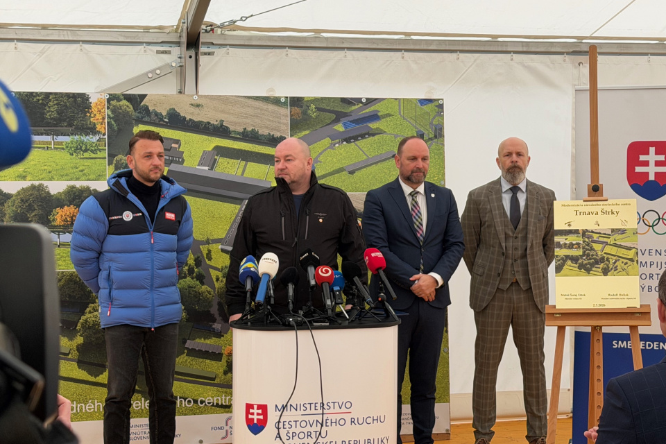Tlačová konferencia k začiatku modernizácie streleckého centra v Trnave | Zdroj: red.