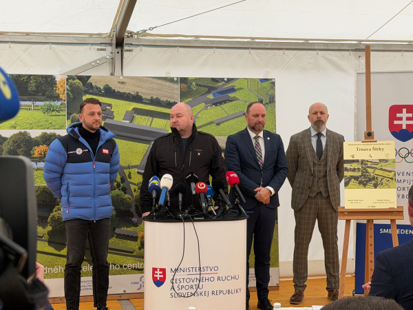Tlačová konferencia k začiatku modernizácie streleckého centra v Trnave | Zdroj: red.
