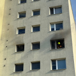 Na Hlbokej v Trnave horí byt | Foto: redakcia