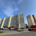 Na Hlbokej zasahujú hasiči | Foto: red.