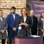 Andrea Čajková je docentkou a prorektorkou Univerzity sv. Cyrila a Metoda v Trnave | Foto: Michaela Martišíková, Trnavské rádio