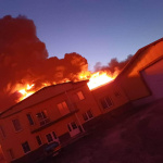 Požiar konzervárne na Záhorí | Zdroj: Hasičský a záchranný zbor Trnavský kraj