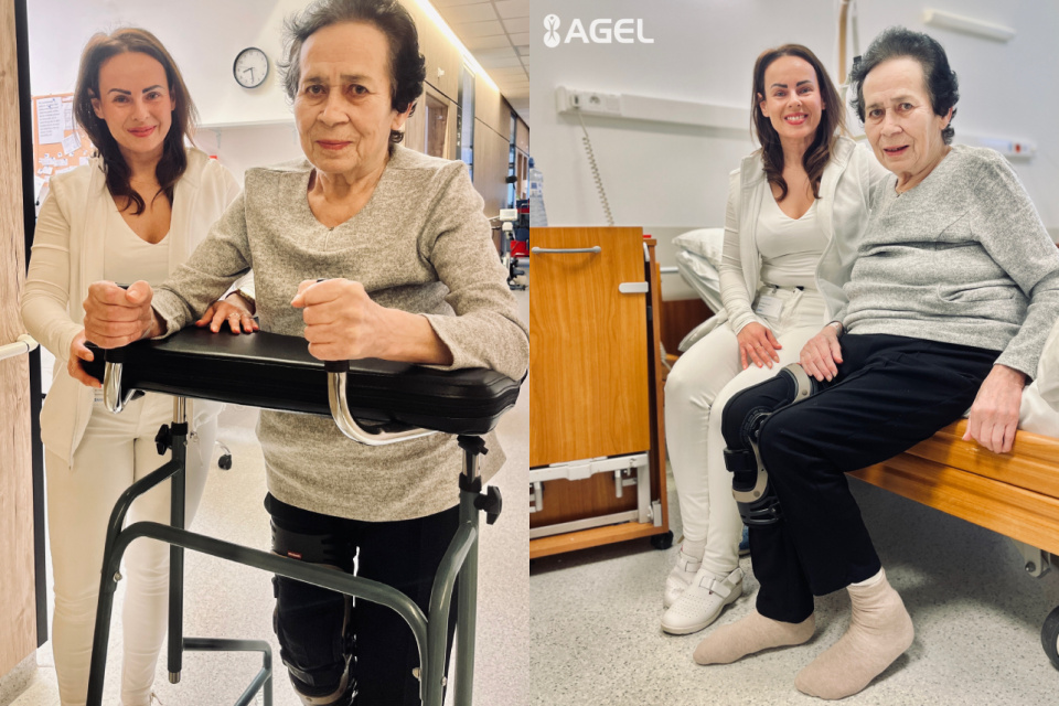 V hlohovskej nemocnici pomohli pacientke | Zdroj: Nemocnica AGEL Hlohovec