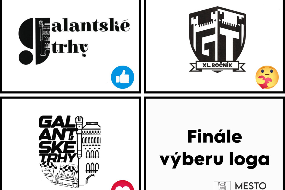 Finálový výber na nové logo trhov | Zdroj: fb mesto Galanta