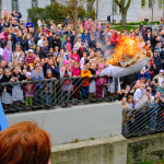 Vynášanie Moreny v Trnave v roku 2025 | Foto: Trnavské rádio