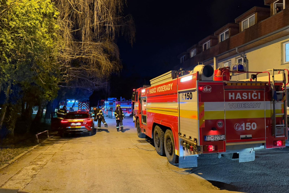 Hasiči dnes zasahovali v Trnave | Foto: Trnavské rádio