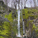 Hlbočiansky vodopád v plnej kráse z 27. februára 2026 | Foto: Trnavské rádio