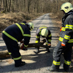 Úsek je opäť prejazdný. | Foto: DHZ Chtelnica