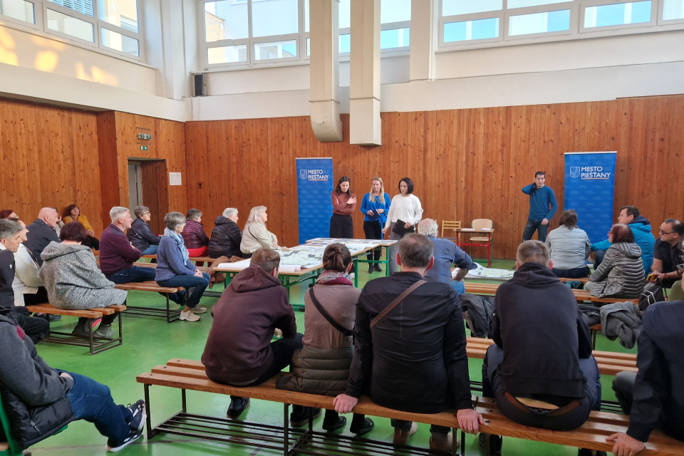 Cieľom bolo získať podnety verejnosti | Zdroj: mesto Piešťany, TS