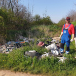 V Zvončíne sa minulé roky na jar podarilo vyzbierať poriadne kopy odpadu | Zdroj (2023): obec Zvončín