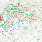 Vybrať si môžete z niekoľkých cyklotrás po celom Slovensku | Zdroj: Cykloportál