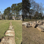 Kamene, ktoré opäť využijú v parku | Zdroj: Piešťanský park