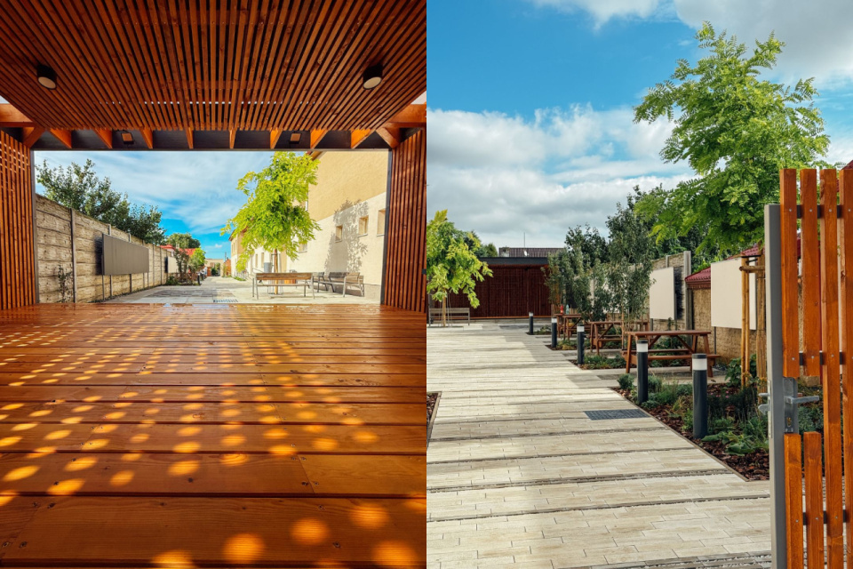 Fotografia z obnoveného Obecného dvora | Zdroj: Zaži v Trnave