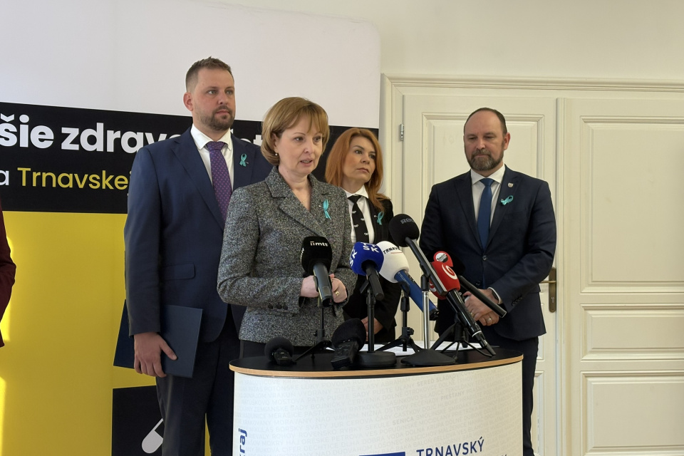 Za rečníckym pultom vystúpila aj odborníčka Ministerstva zdravotníctva, MUDr. Elena Prokopová | foto: Michaela Martišíková, redakcia