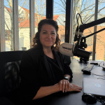 Do štúdia Trnavského rádia zavítala budúca rektorka UCM v Trnave Iveta Dirgová Luptáková | Zdroj: Trnavské rádio