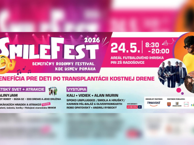 SMILE FEST 2026 prinesie bohatý program | Foto: TS