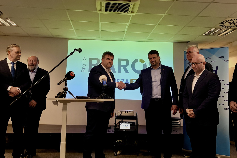 Spoločným kandidátom KDH a hnutia Trnava pre každého je Branislav Baroš | Zdroj: Trnavské rádio