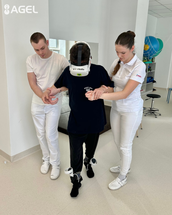 Pacienti si zároveň zlepšujú reakcie, pozornosť a kognitívne schopnosti. | Foto: Nemocnica AGEL Hlohovec