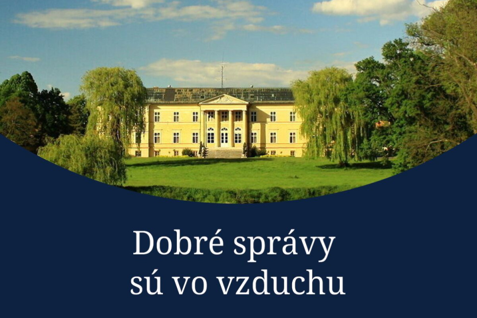 Po týždni vám opäť prinášame dobré správy