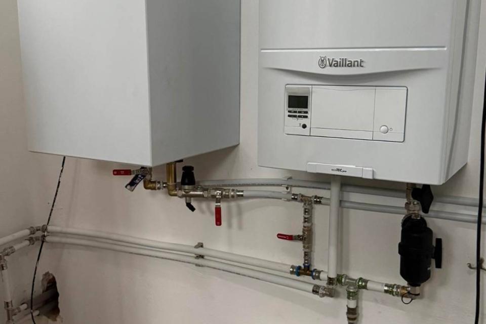 Nové vykurovanie v zbrojnici DHZ Chtelnica | Zdroj: DHZ Chtelnica