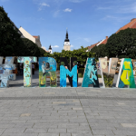Minuloročný hešteg v téme dažďa, tento rok ho budú maľovať 26. apríla | Foto: redakcia