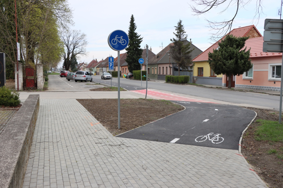 Senica pokračuje v budovaní nových cyklotrás (nový cyklochodník na Železničnej ulici) | Zdroj: TS mesta Senica