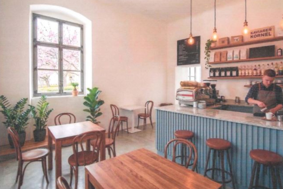 Vizualizácia kaviarne KORNEL | Zdroj: Mesto Trnava