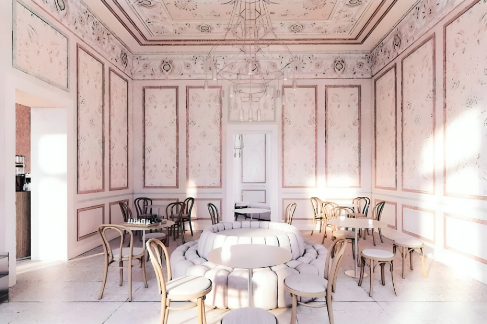 Vizualizácia kaviarne Emmerka | Zdroj: Mesto Trnava