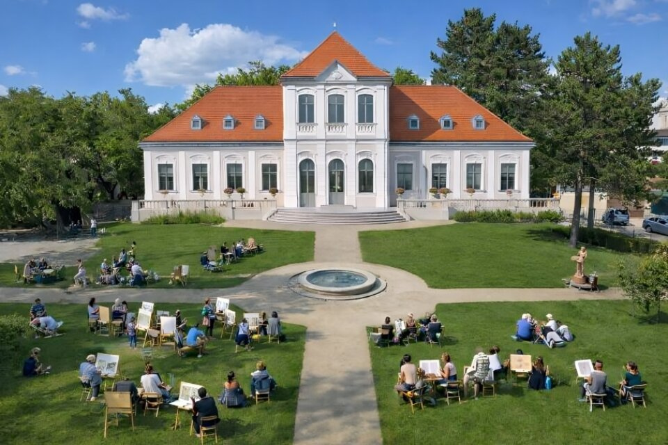 Jeden z moodboardov zaslaných do súťaže o priestory | Zdroj: Mesto Trnava