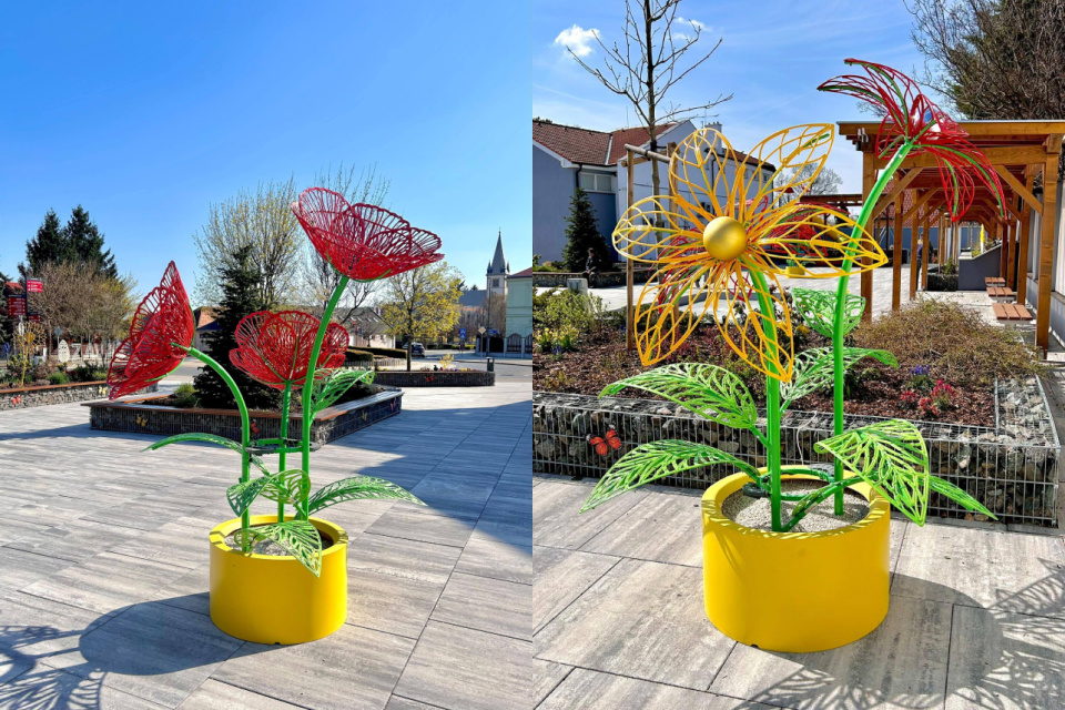 Nová výzdoba v Zavare | Zdroj: Obec Zavar