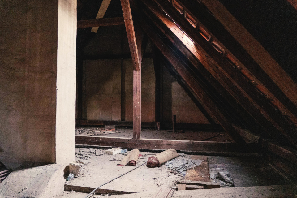 Podkrovie, ktoré sa premení na knižnicu | Zdroj: Mesto Skalica