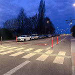 Spomaľovače za priechodom pre chodcov na J. Adamoviča | Foto: Zuzana Benková, Trnavské rádio