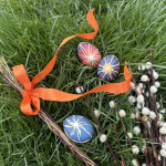 Zdobené vajíčka boli výslužkou pre šibačov, dnes je to dekorácia | Foto: Michaela Martišíková, redakcia