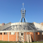 Nový kostol je vo výstavbe. l Foto: ABU