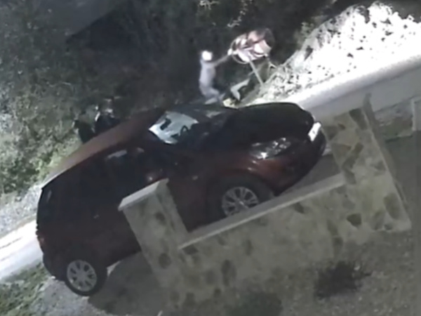 Pokus o krádež zachytila bezpečnostná kamera. | Foto: Lukáš Trokan, Sasinkovská skupina