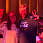 Moderátori Nika a Adam na Rádiovici v Drahovciach | Foto: Trnavské rádio