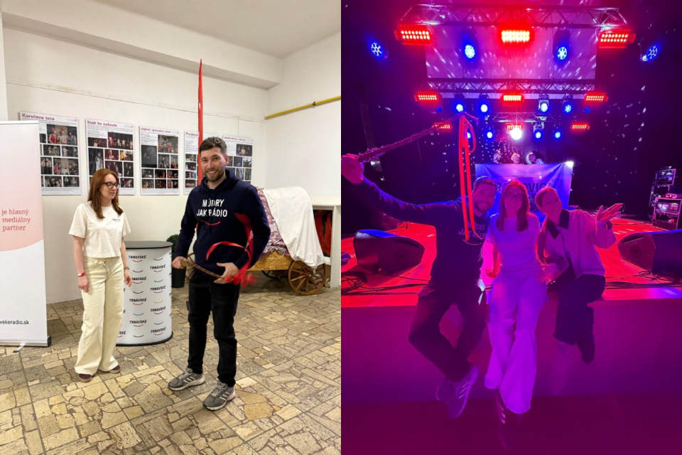 Veľkonočná edícia párty Trnavského rádia by nebola celá bez korbáča | Foto: Trnavské rádio