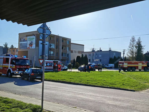 Nehoda v Jablonici | Zdroj: Dopravný servis SE, SI a okolie