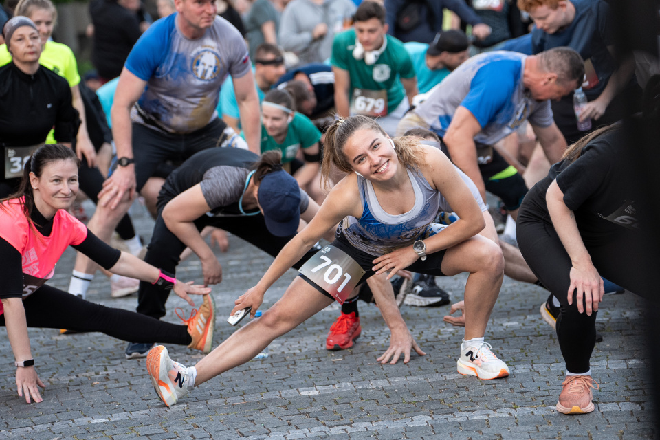Spálené kalórie môžete v aplikácií venovať na dobrú vec | Zdroj: UCM Night Run