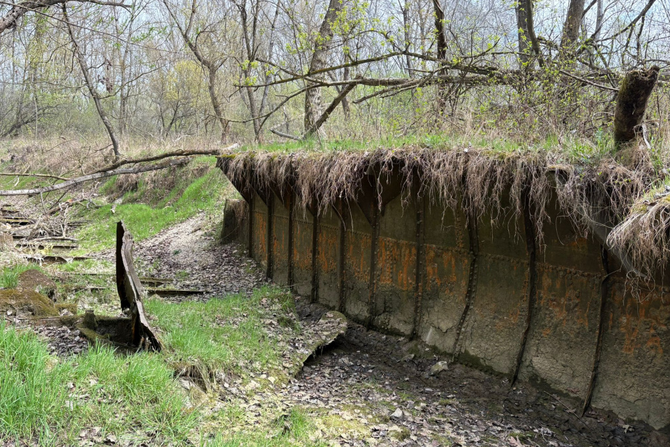 Vrak lode pri Kľúčovci | Foto: Trnavské rádio