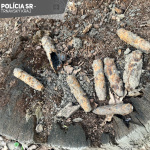 Polícia upozorňuje, že pri náleze nebezpečných predmetov treba okamžite volať na číslo 158. | Foto: Polícia SR - Trnavský kraj