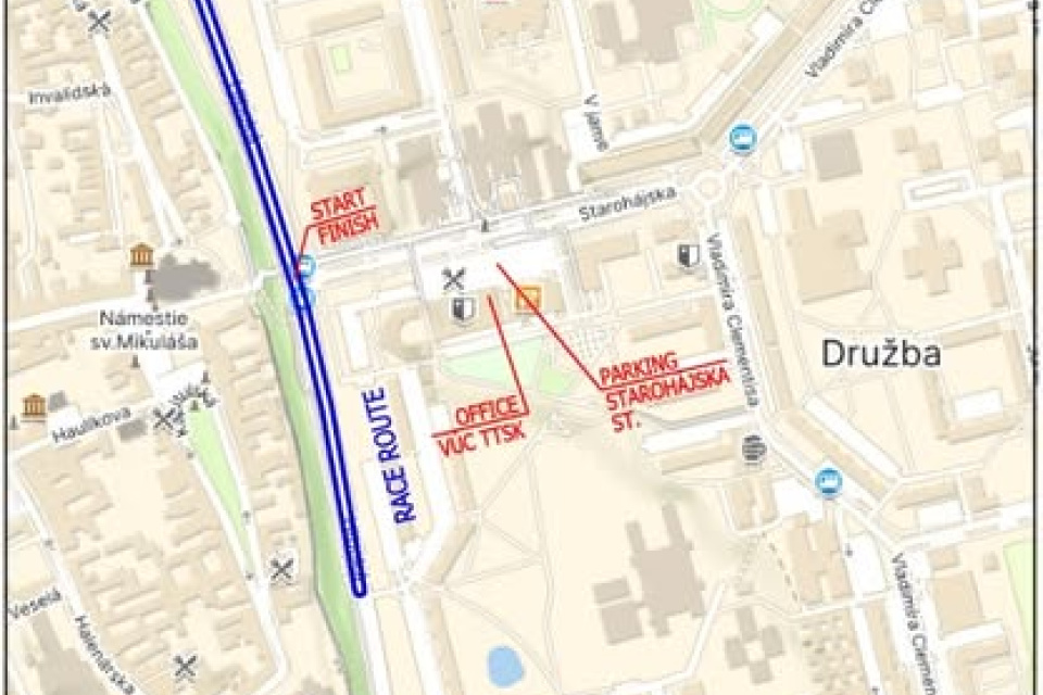 Trasa povedie cez obce Kátlovce - Nižná - Veľké Kostoľany - okolo atómovej elektrárne späť do Jaslovských Bohuníc. | Foto: Polícia SR - Trnavský kraj