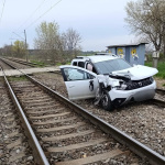 K nehode došlo krátko pred 16:00 hodinou. | Foto: Polícia SR - Trnavský kraj 